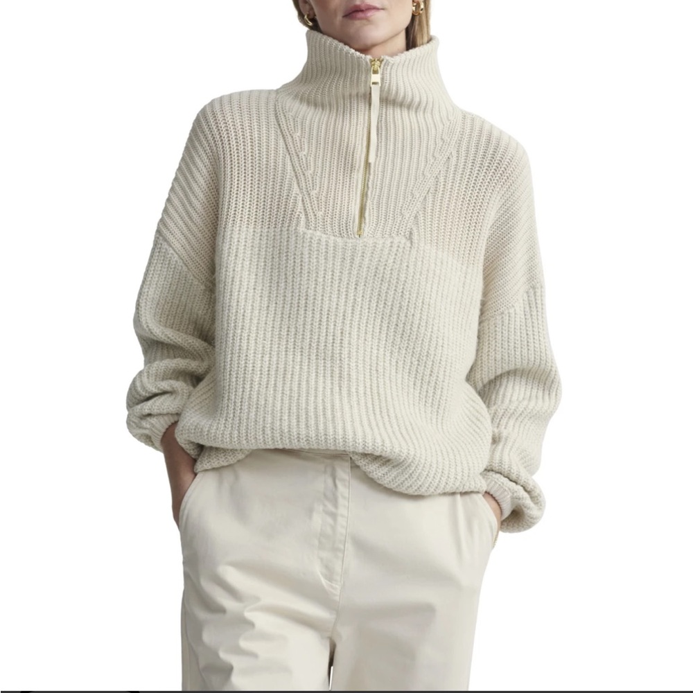 Varley half-zipped sweater